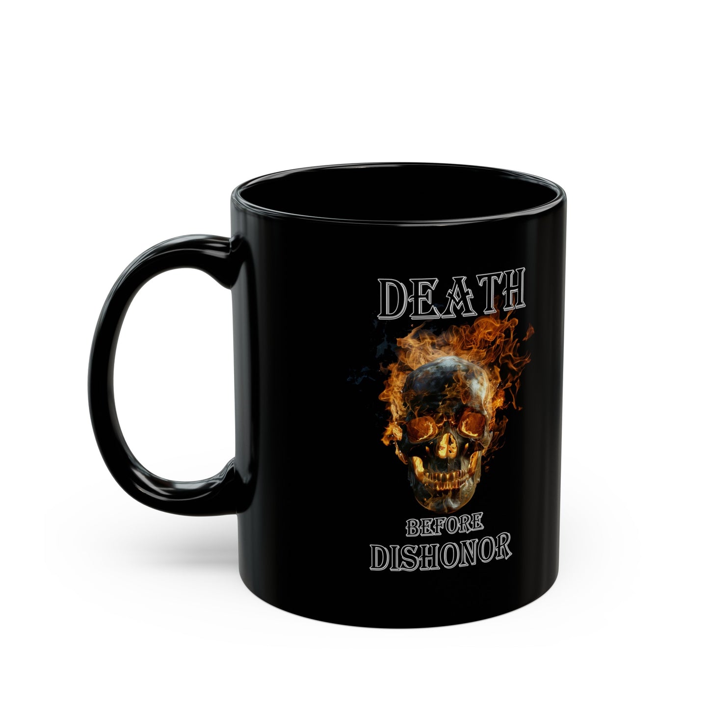 Biker #6 - Black Mug (11oz)  UK