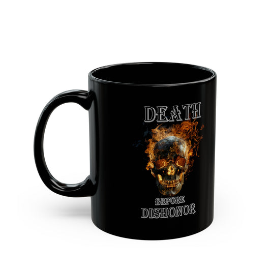 Biker #6 - Black Mug (11oz)  UK