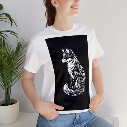 Fox Silhouette Unisex Jersey Short Sleeve Tee