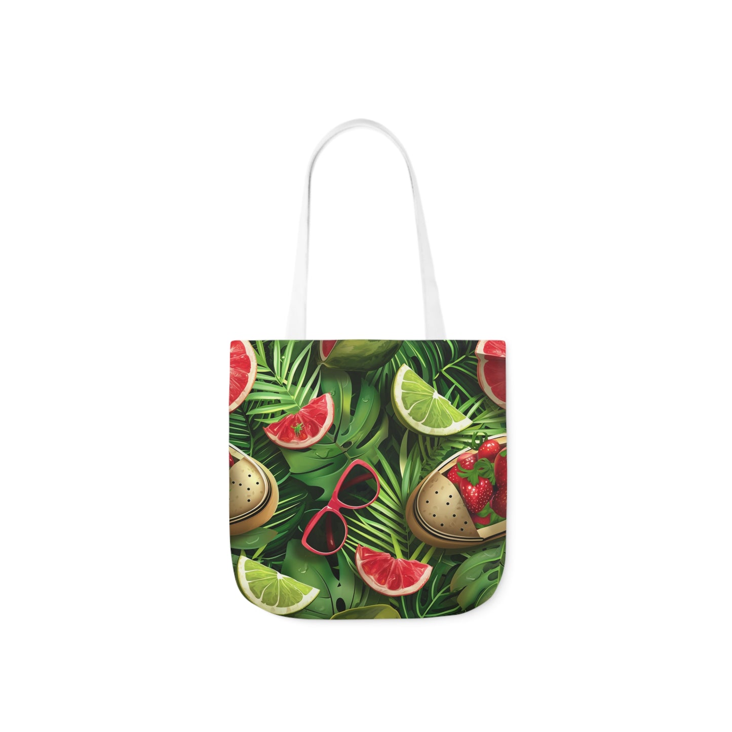 Summertime #8 - Polyester Canvas Tote Bag (AOP)