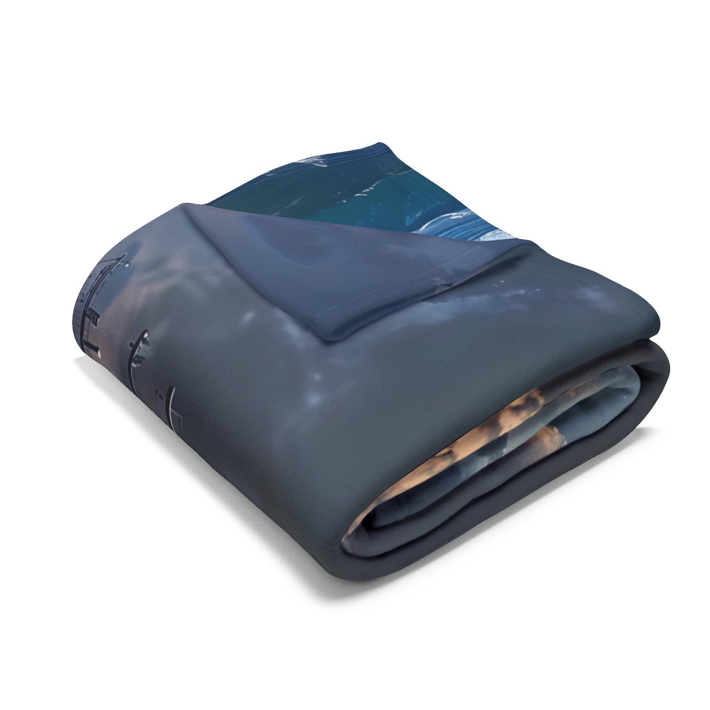 Aircraft Carrier 2 Arctic Fleece Blanket - USA