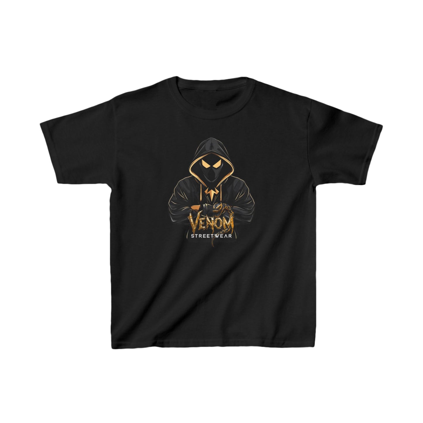 Venom Streetwear Kids Heavy Cotton Tee - Cool Graphic Tee - USA