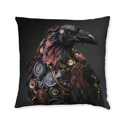 Steampunk Birds - Square Pillow - UK