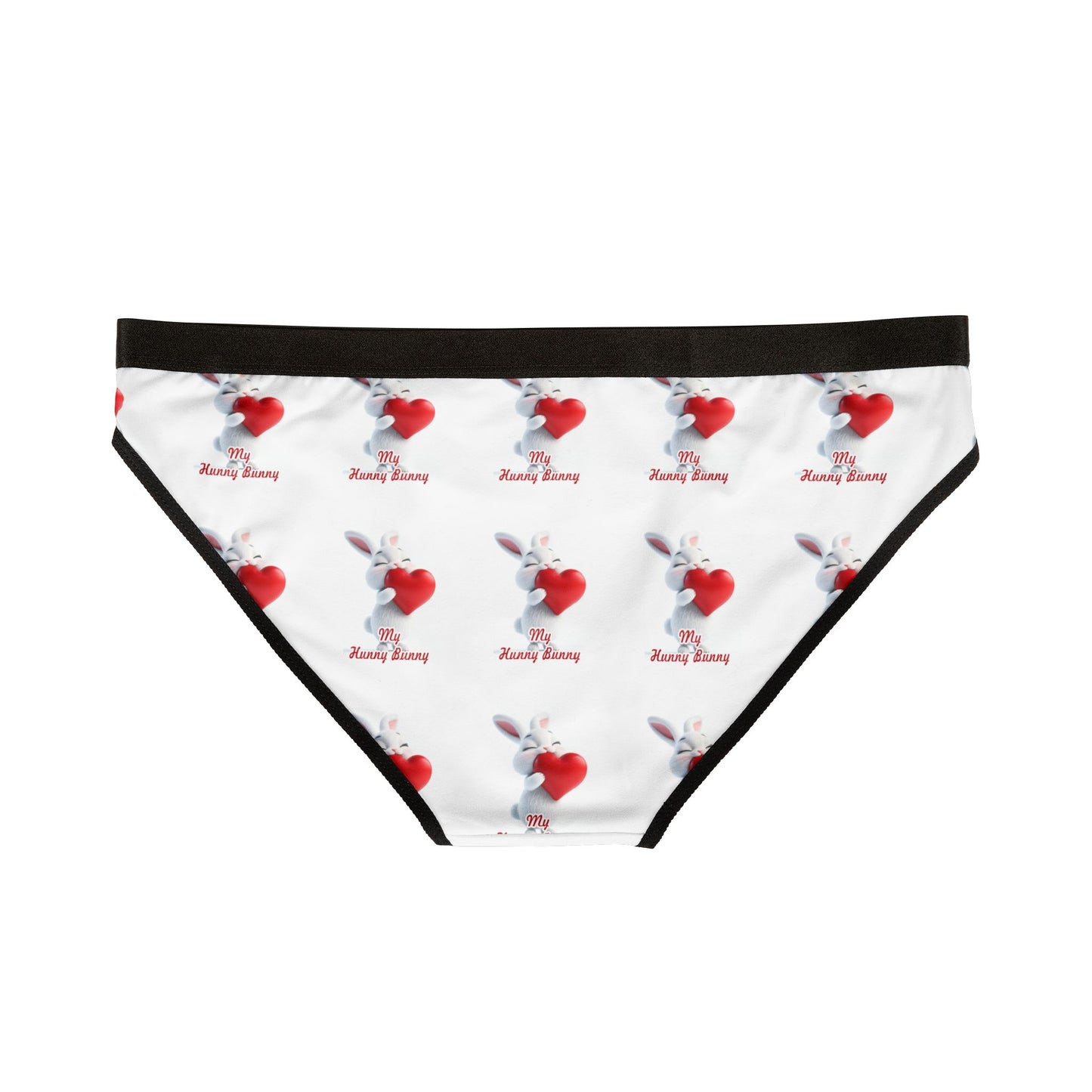 Cute Bunny Print Women's Underwear - My Hoppy Bunny Design USA