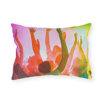 Rainbow Party Cushion - Outdoor Pillows - USA