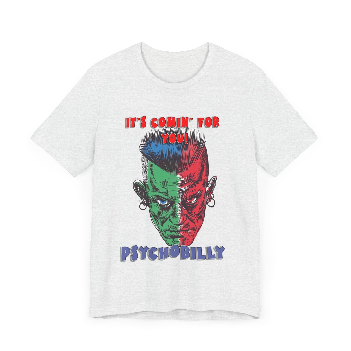 Psychobilly 1 - Jersey Short Sleeve Tee - USA