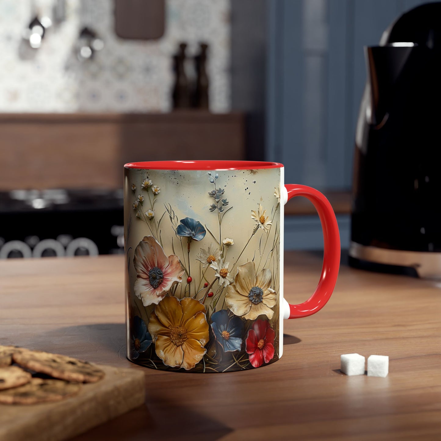 **Pressed Wild Flowers #2 - Coffee Mug 11oz  UK