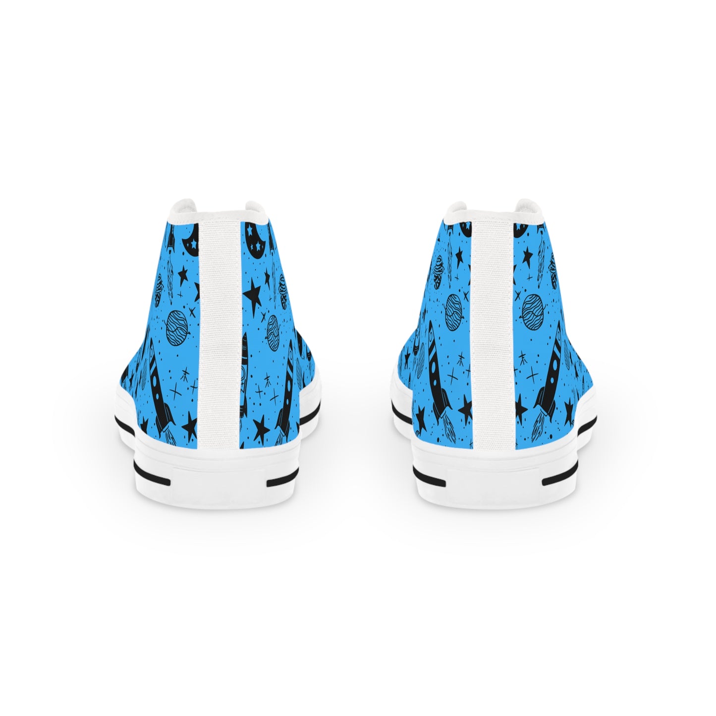 Space Man  -  Men's High Top Sneakers - China Only