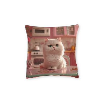 Cute Kitty Square Pillow UK