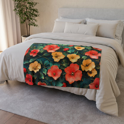 Chinoiserie #7 - Soft Polyester Blanket