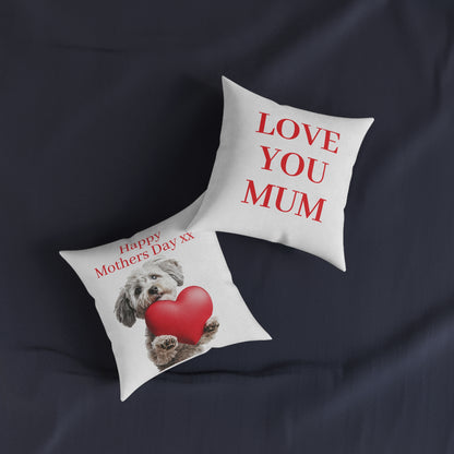 A Special Mother's Day Gift - Square Pillow UK