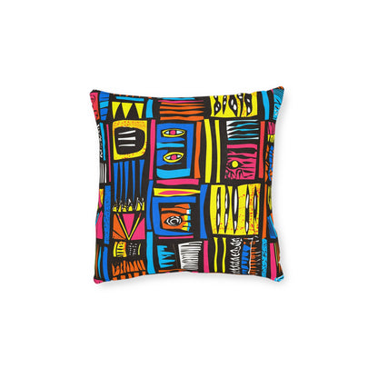 African 1 - Square Pillow - UK