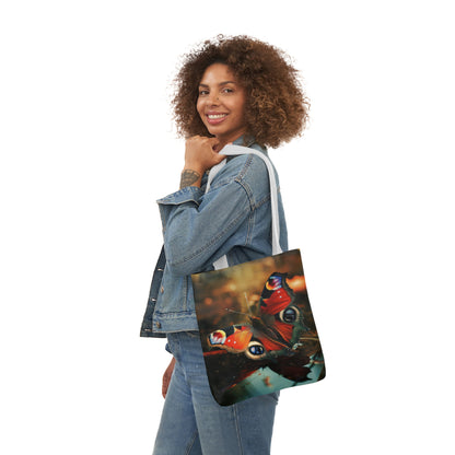 Butterfly - Polyester Canvas Tote Bag (AOP)