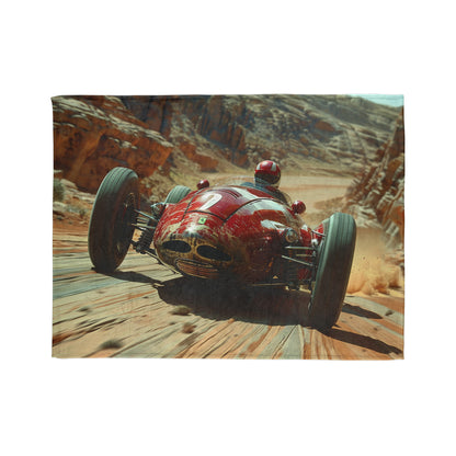 Desert Motorsport #1 - Soft Polyester Blanket