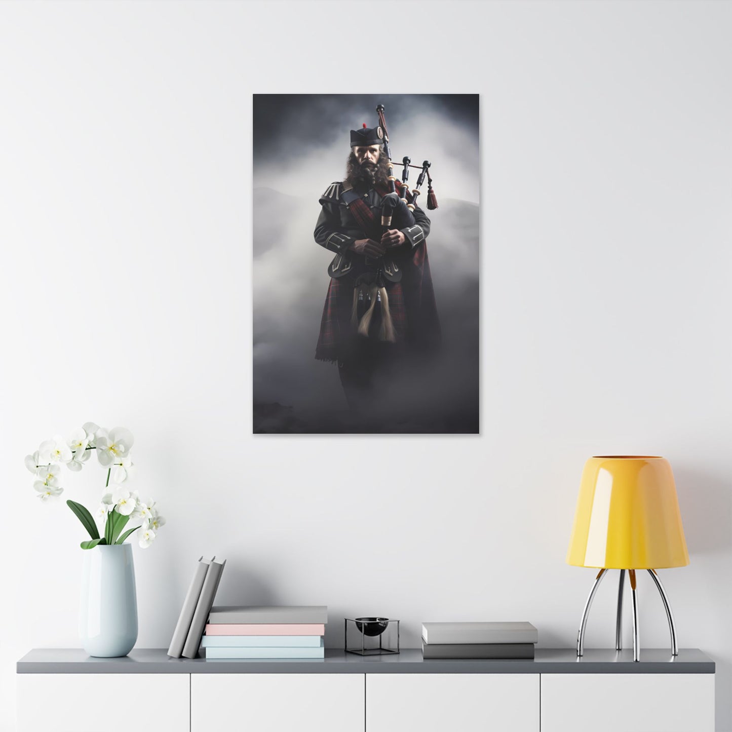 Piper #6 - Polyester Canvas