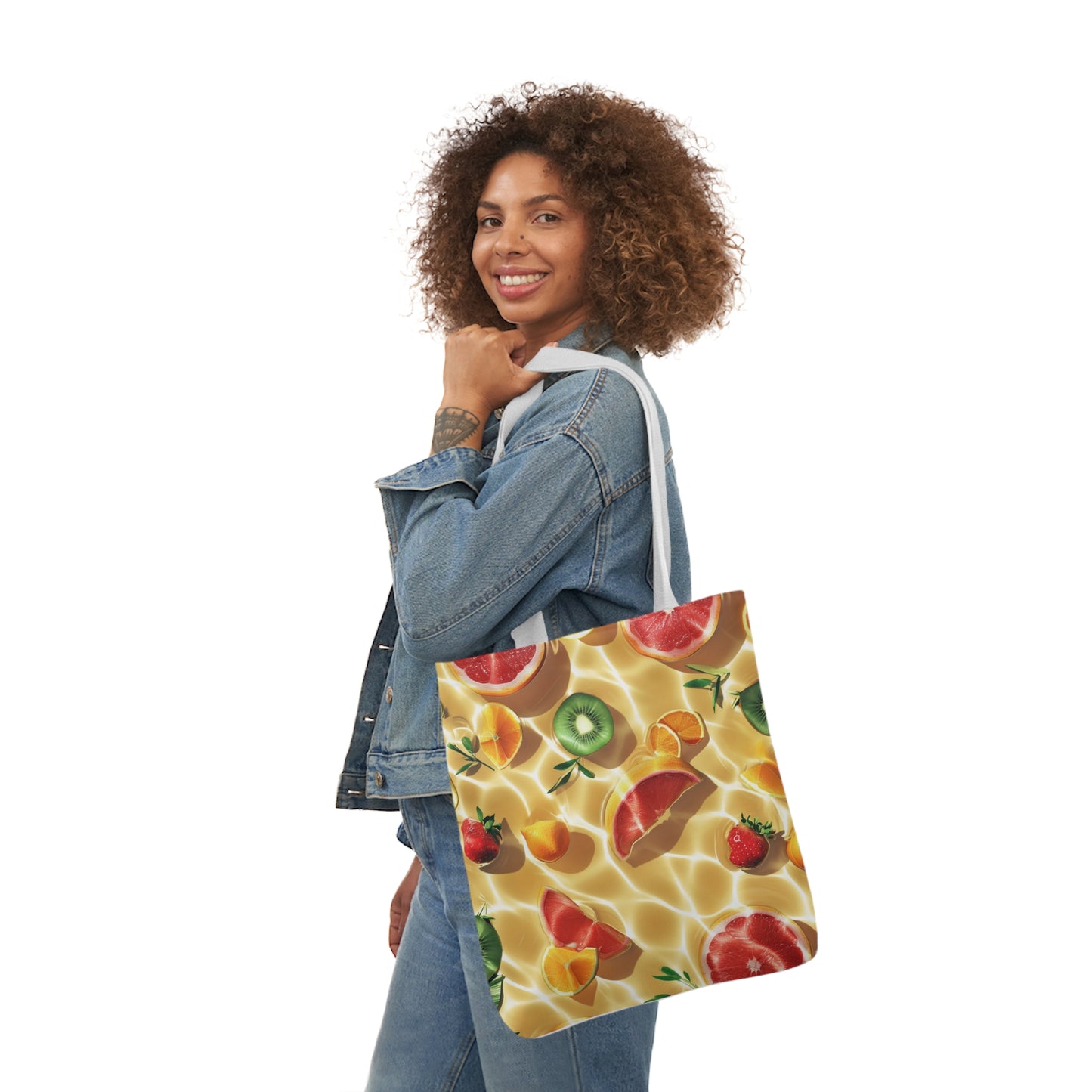 Summertime #6 - Polyester Canvas Tote Bag (AOP)