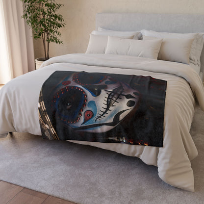 Day of The Dead 4 - Soft Polyester Blanket UK