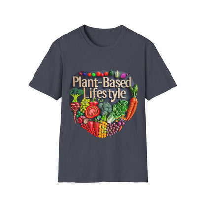 Plant Based Lifestyle #1 - Unisex Softstyle T-Shirt (UK)