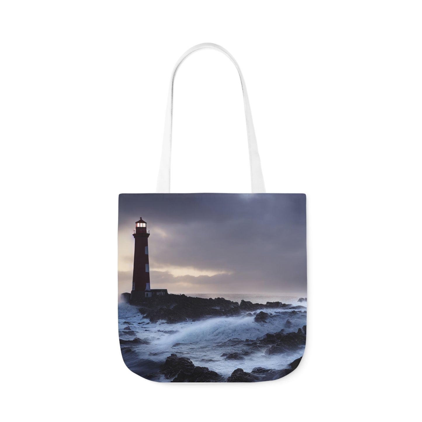 Seascape #3 - Polyester Canvas Tote Bag (AOP)