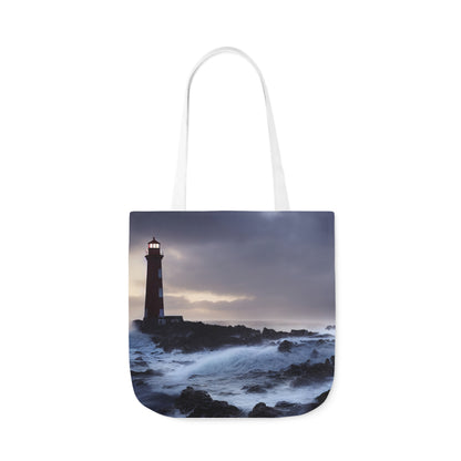 Seascape #3 - Polyester Canvas Tote Bag (AOP)