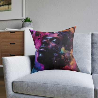 Jazz Singer - Square Pillow - UK