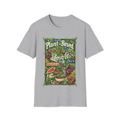 Plant Based Lifestyle #2 - Unisex Softstyle T-Shirt (UK)