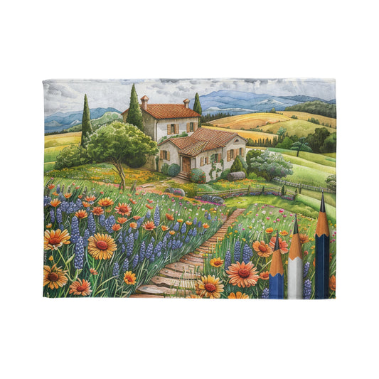 Countryside Beauty #1 - Soft Polyester Blanket