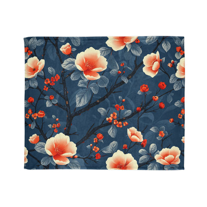 Chinoiserie #1 - Soft Polyester Blanket