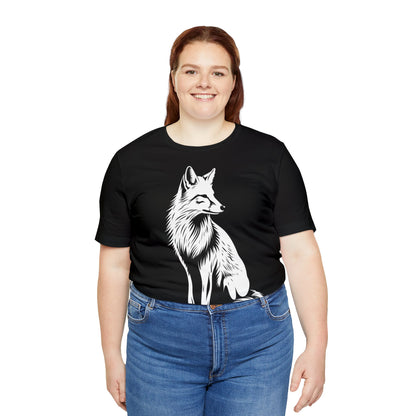Fox Silhouette Unisex Jersey Short Sleeve Tee