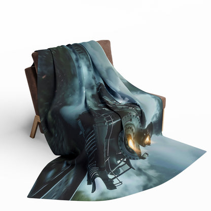 Steam Train #4 - Arctic Fleece Blanket - UK, USA