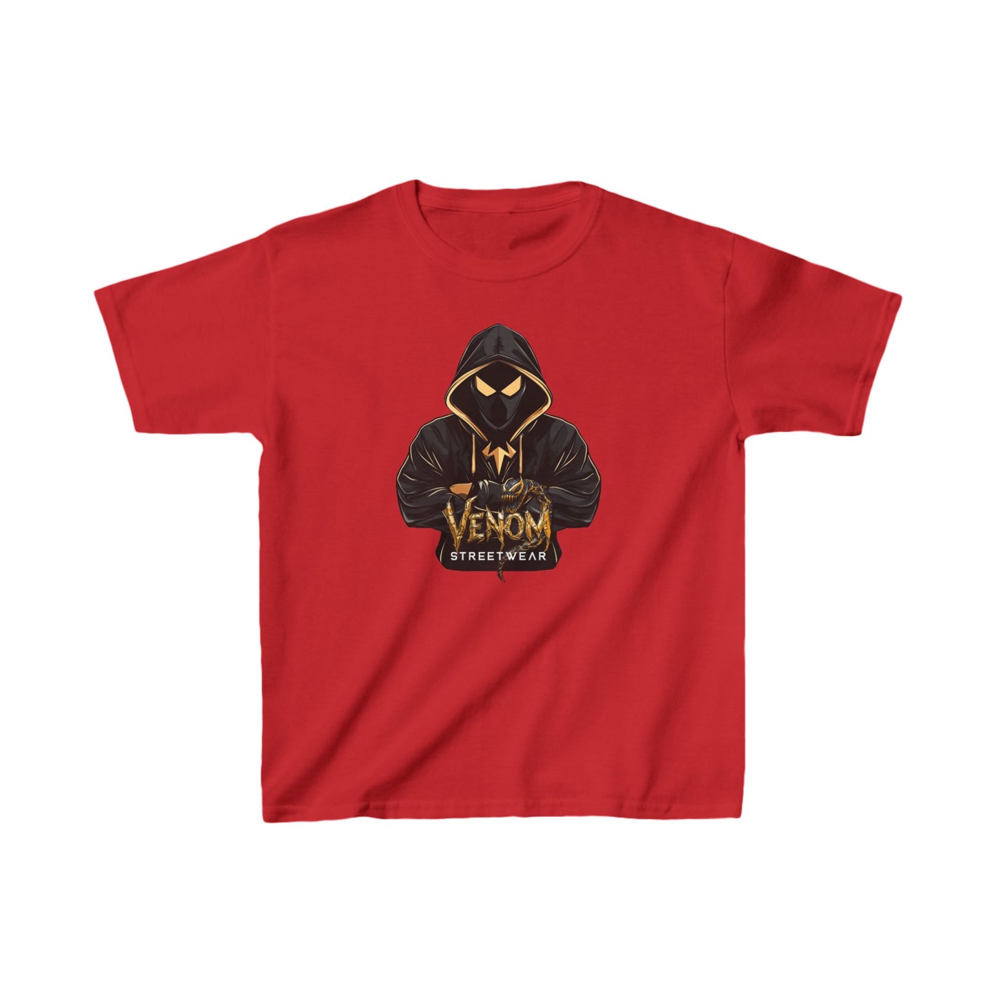 Venom Streetwear Kids Heavy Cotton Tee - Cool Graphic Tee - USA