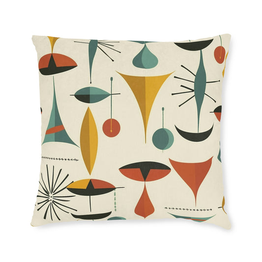 1950s Retro - Square Pillow - UK