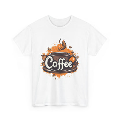 Unisex Heavy Cotton Coffee Tee 4 - Perfect for Coffee Lovers - USA