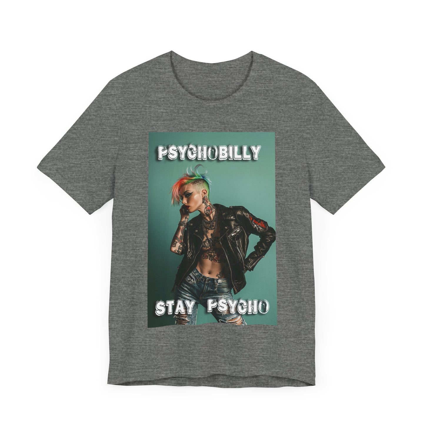 Psychobilly 4 - Jersey Short Sleeve Tee - USA