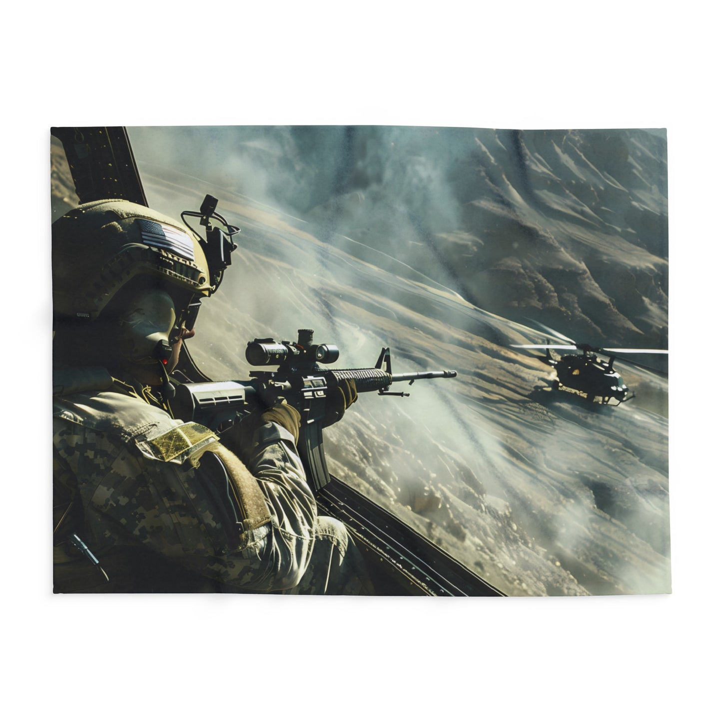 Black Hawk 1 Arctic Fleece Blanket - UK