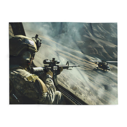 Black Hawk 1 Arctic Fleece Blanket - UK