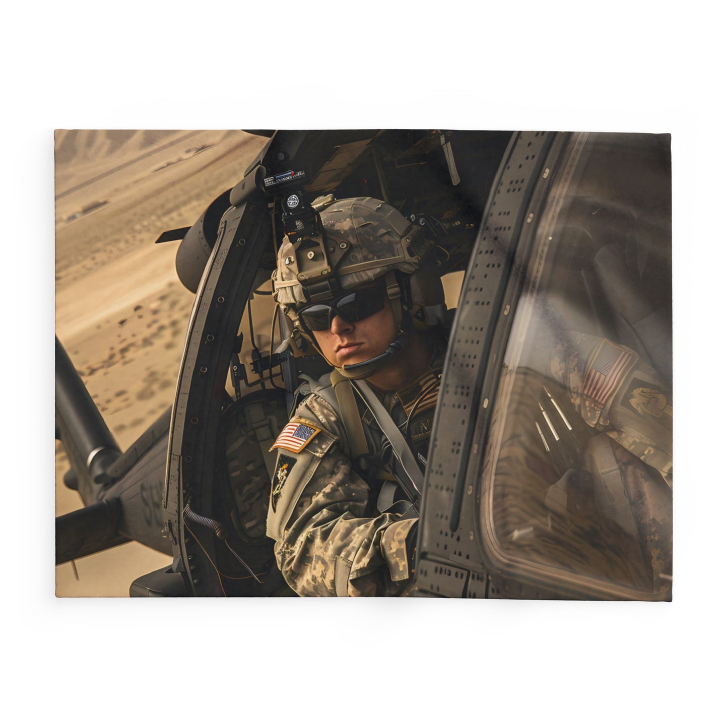 Black Hawk 4 Arctic Fleece Blanket - UK