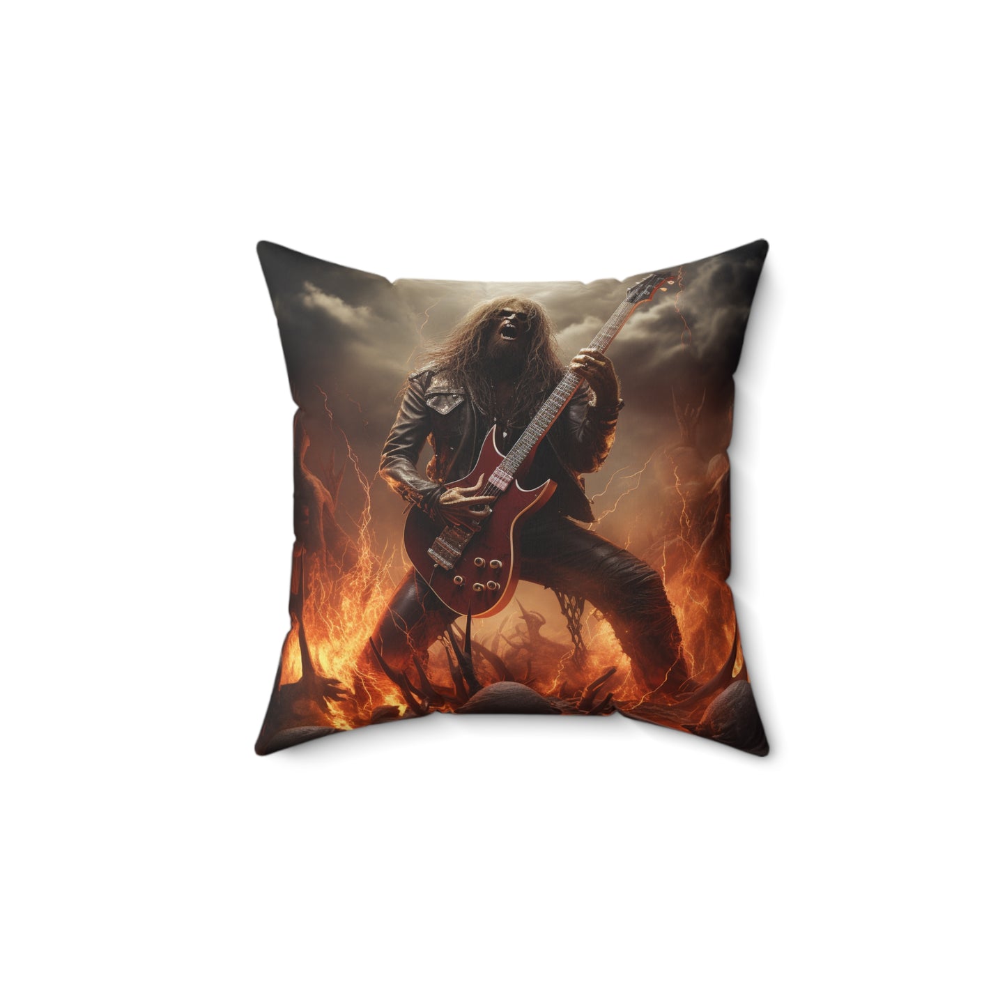 Heavy Metal #4  - Spun Polyester Pillow USA
