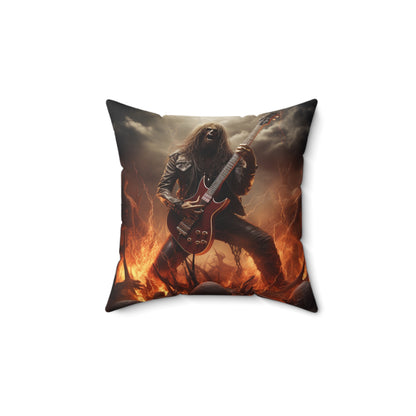 Heavy Metal #4  - Spun Polyester Pillow USA