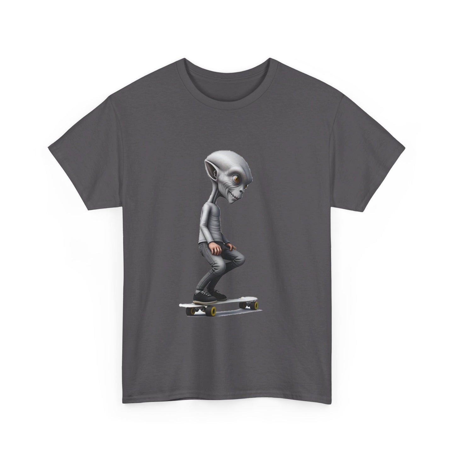 Alien Skater - Unisex Heavy Cotton Tee - USA