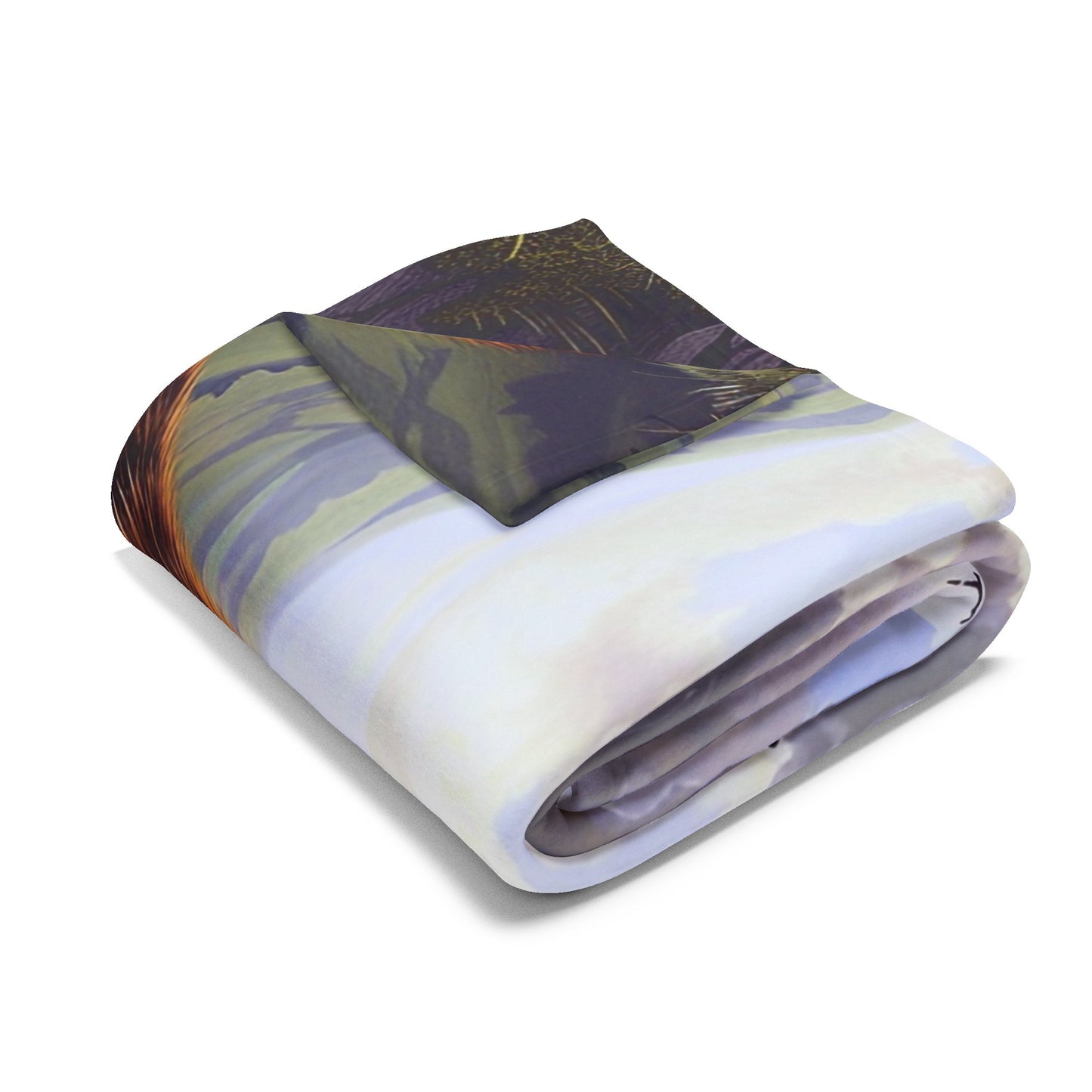 Valley View #1 Arctic Fleece Blanket - UK