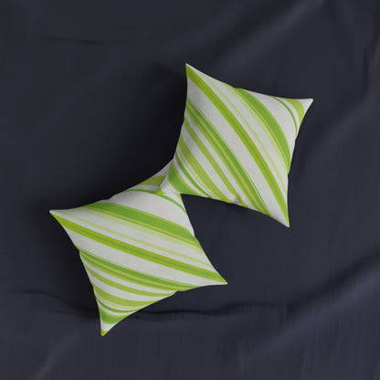 Sweet Apple Stripes - Square Pillow - UK
