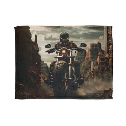 Biker #4 - Soft Polyester Blanket